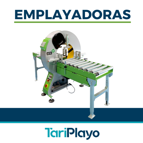 Máquina emplayadora orbital NELEO de Tariplayo