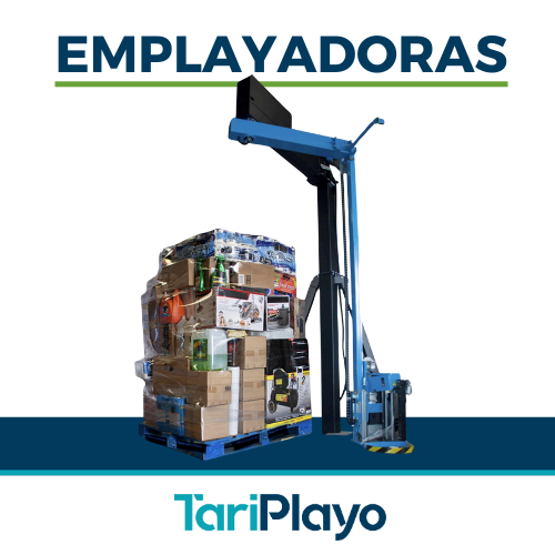 Emplayadora de brazo giratorio ZEUS de TariPlayo